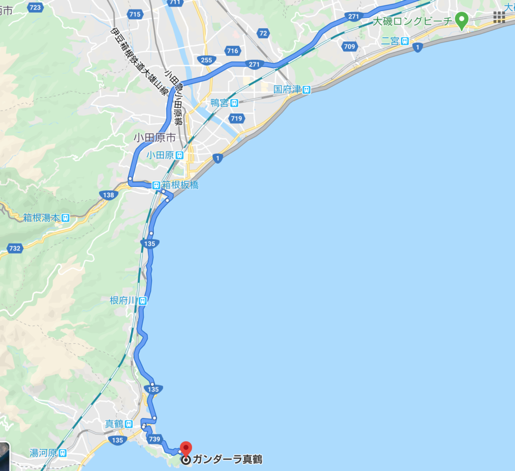 真鶴ガンダーラへの行き方