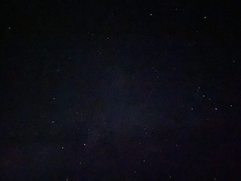 満天の星空